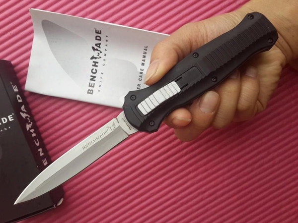 Outdoor Knives 10 Styles Benchmade Bm 3300bk Infidel Survival Knife Double Single Edge Good Action Plain Edc Pocket Tactical Knife