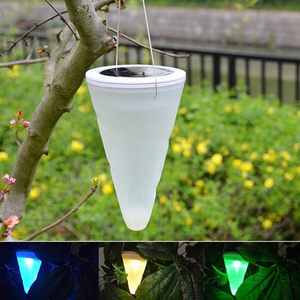 Solar Led Hanging Lights Color Changing Balcony Garden Outdoor Chandelier Yard Decorative Lights Ni-mh Battery Lamp For Christmas