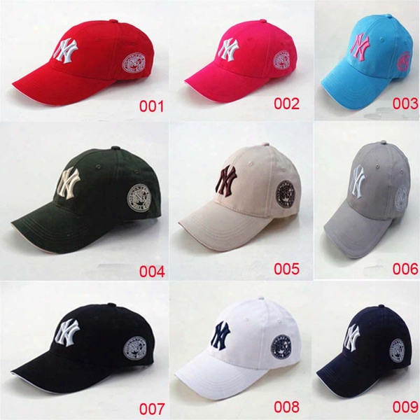 Spring And Summer Ny Baseball Cap Embroidery Letters And Outdoor Leisure Sports Men And Women Peaked Caps