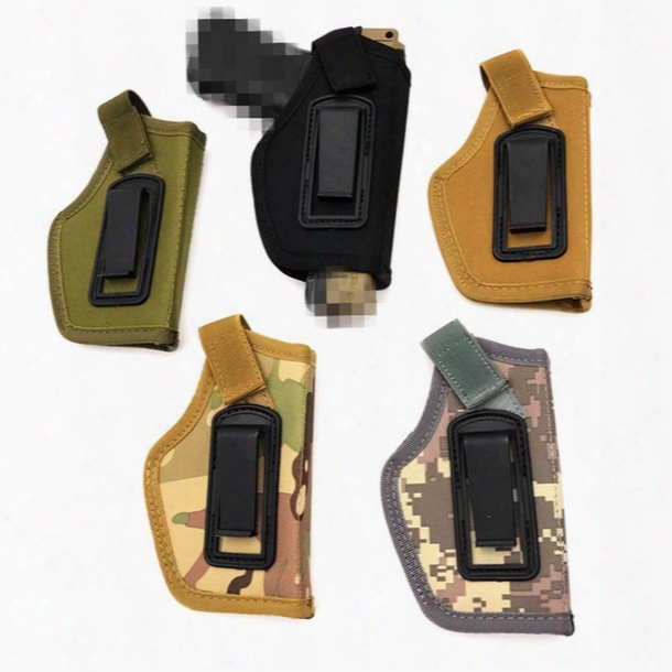 Tactical Iwb Concealed Belt Holster Clip On Carry Gun Pistol Holster Pouch For Compact Subcompact Pistols Outdoor Ac Cessories