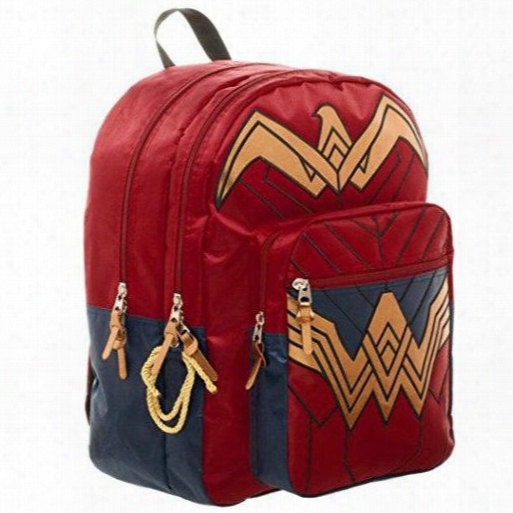 Wonder Woman Backpack Super Hero Authoritative Daypack Offical Schoolbag Film Rucksack Sport School Bag Outdoor Day Pakc