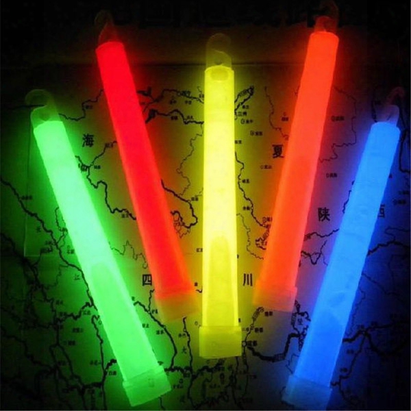 15cm*2cm Light Sticks 6 Inches Chemical Glow Stick Light Stick Glowing Stick Flash Festival Products 7 Colors Mixed Outdoor Adventure Party