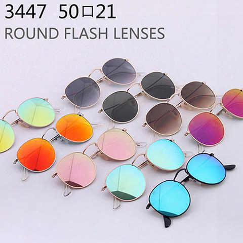 2016 New Fashion Sunglasses Summer Outdoor Fashion Round Sungl Asses Men Sunglasses Women With Original Case