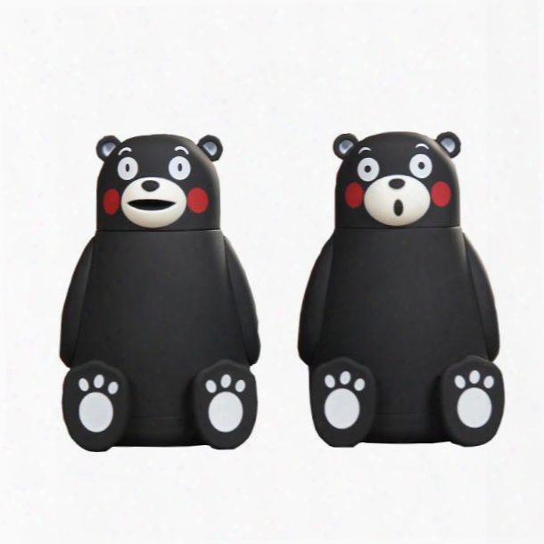 2017 Kumamon My Water Bottle 320ml Glass Bottle Leak-proof Portable Water Bottle For Outdoor Sport Runnin9 Camping Cute Bear