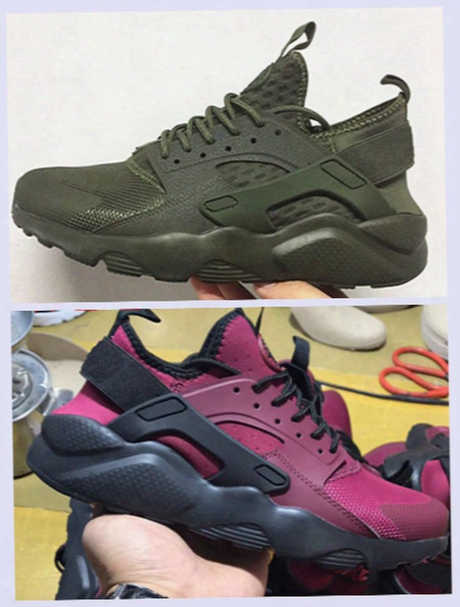 2017 New Design Air Huarache 4 Iv Running Shoes For Women & Men Ligghtweight Huaraches Sneakers Athletic Sport Outdoor Huarache Shoes 5.5-11