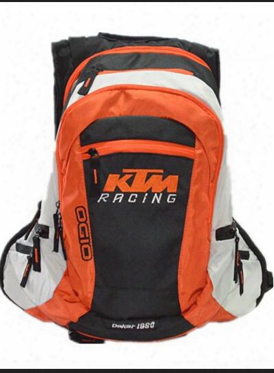 2017 New For Ktm Motorcycle Riding Backpack Multifunctional Mountain Biking Outdoor Sports Backpack Leisure Travel Bag