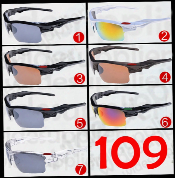 2017 Popular Sunglasses Cool Brand New Designer Sunglasses For Men And Women Outdoor Sport Cycling Sun Glass Eyewear 7 Colors Cheap Eyeglass