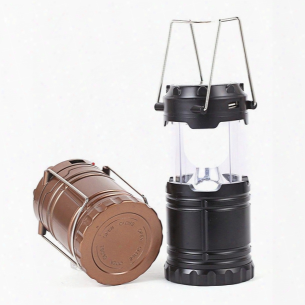 3 Colors Outdoor Waterproof Portable Solar Camping Led Lantern Rechargeable Lamp Hiking Adjustable Energy-saving Light Free Shipping