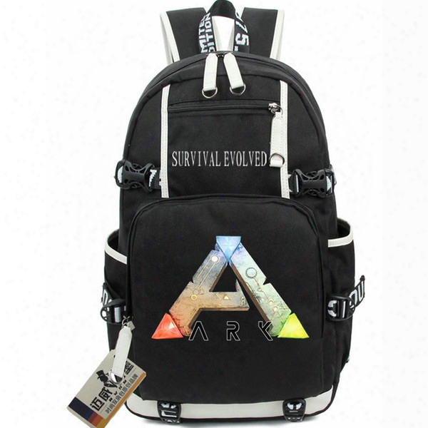 Ark Survival Evolved Backpack Cool School Bag Hot Sale Daypack Game Schoolbag Outdoor Rucksack Sport Day Pack