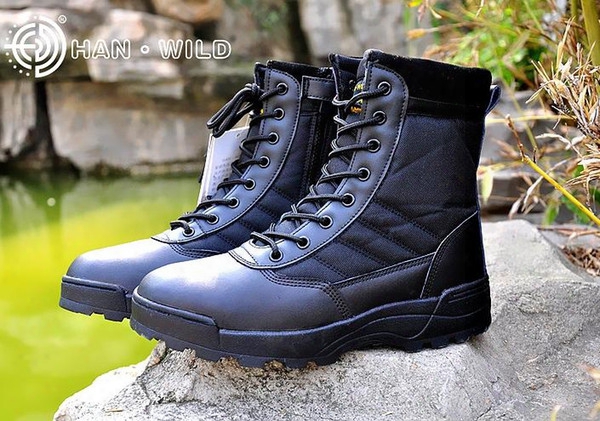 Autumn Winter Sneakers Shoes Men,fashion Male Warm Desert Outdoor Leather Snow Boots,tactical Boots Wilderness Military Shoes,size:39~45