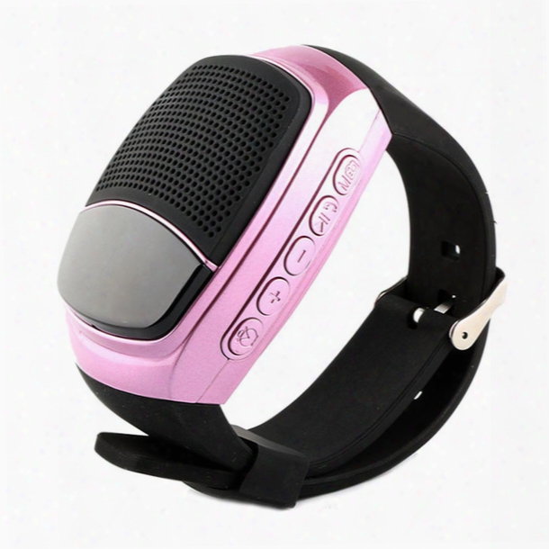 B90 Smart Speaker Bluetooth Wireless Wristband Speaker Portable Sports Outdoor Radio Speakers Anti-ot Alarm For Mobile Phones &lt;$18 No Trac