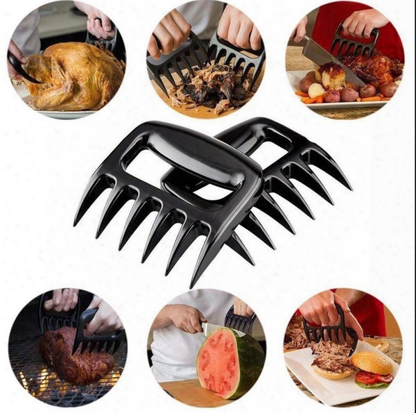 Bear Paws Claws Meat Handler Fork Tongs Pull Shred Pork Lift Toss Bbq Shredder Bbq Grilling Accessories Bear Claws Kka1832