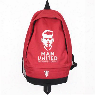 David De Gea Backpack Fitness Daypak Cool Star Schoolbag Football Rucksack Sport School Bag Outdoor Day Pack