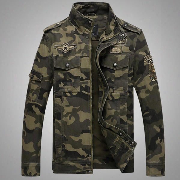 Fall-brand Men&#39;s Jacket Camouflage Suit Denim Jacket Men Harajuku Skateboard Sport Outdoor Jackets And Coats Fashion Windbreaker Yj21