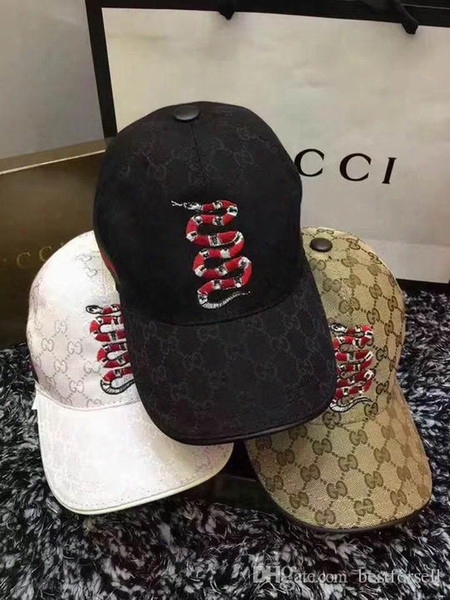 Fashion G Strapback Cap Bee Tiger Snake Men Women Gg Hats Brand Designer Snapback Sports Outdoor Caps Embroidery Hat Baseball Cap