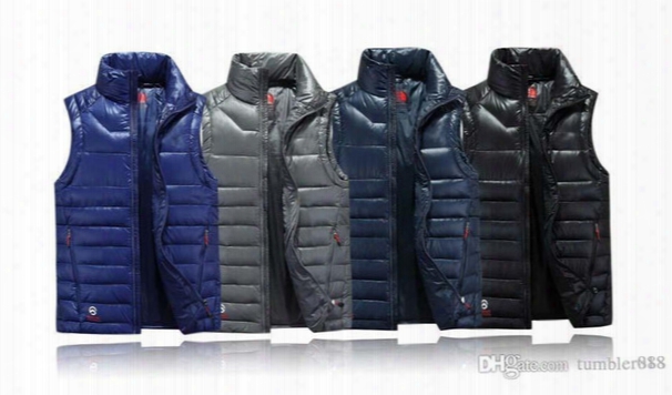 Foreign Hot Money Men&zmp;#039;s Winter Outdoor Super Light Size Down Jacket Down Jacket Collar Down Vest