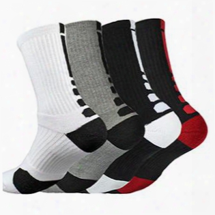 Free Shipping Professional Basketball Socks Thicker Towel Bottom Socks Men&#039;s Ellite Shoe Sugar Cream Deodorant Bunny Outdoor Sports Socks Who