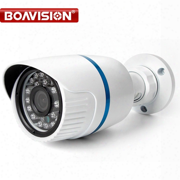 Hd 1080p 2mp Ip Camera Poe Onvif 24pcs Ir Leds Night Vision Waterproof Outdoor Ir Cut P2p Plug & Play Bullet Security Ip Camera