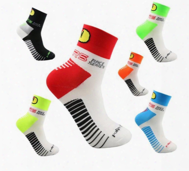 High Quality Brand New Men&#039 ;s Women&#039;s Breathable Cycling Socks Professional Bike Bicycle Crew Socks Outdoor Sports Socks