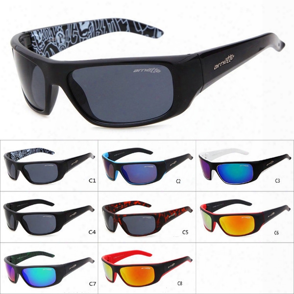 Hot Arnette Sunglasses Sport Cycling Eyewear Sunglasses Bicycle Motorcycle Fashion Sunglasses For Men Women 8 Colors Aaa+ Free Shipping
