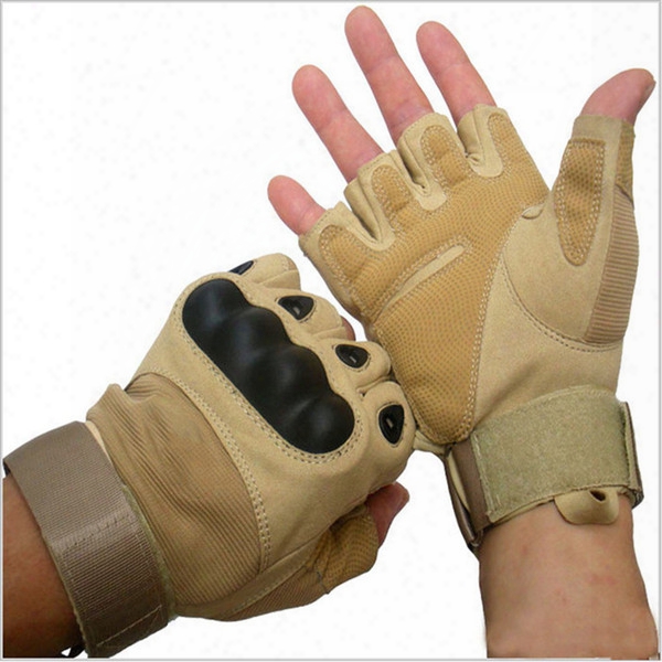 Hot Sale Tactical Gloves Outdoor Half Finger Army Gloves Antiskid Sports Microfiber Mens High-end Sports Gloves