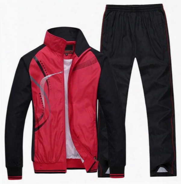 Menswear Men&#039;s Sportswear Outdoors Tracksuits Jackets + Pants 2pcs Casual Exercise Sportsuit Mens Hoodies And Sweatshirt Set 5xl