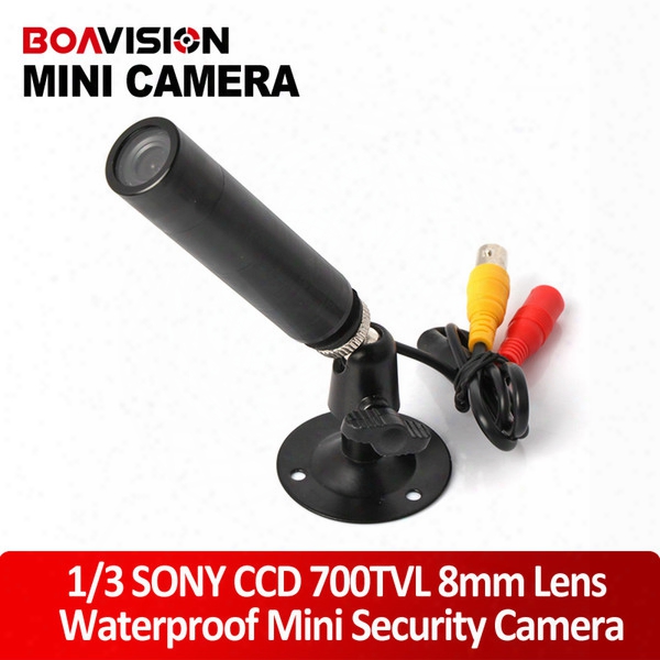 Mini Security Cctv Camera Outdoor Waterproof Bullet Sony 700tvl Camera Effio Ccd Color 8mm Lens For Analog Cctv Dvr Boavision
