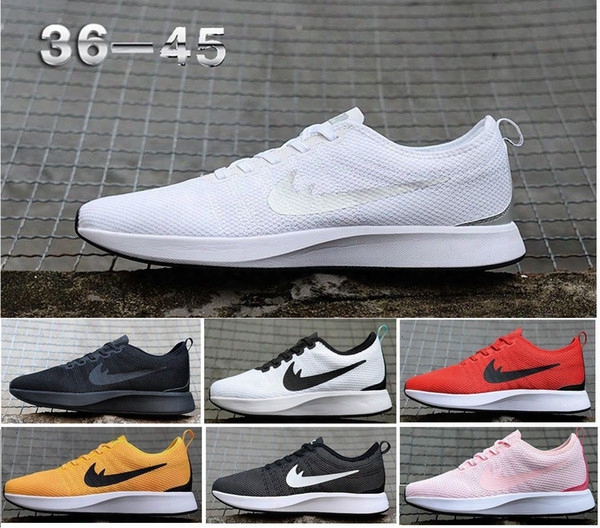 Newest Racers 2 Running Shoes 2018 Men Sneakers Women Fashion Athletic Sport Shoes Dismal White Racer 7 Hiking Jogging Walking Outdoor Shoes