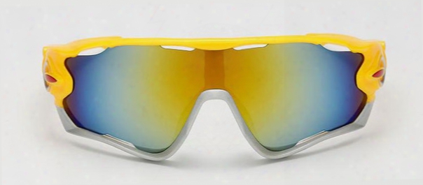 Polarized Brand Cycling Sunglasses Racing Sport Cycling Glasses Mountain Bike Goggles Interchangeable 3 Lens Jawbreaker Cycling Eyewear