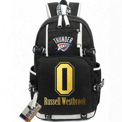 Russell Westbrook Backpack Super Star Day Pack Basketball School Bag Fans Packsakc Quality Rucksack Sport Schoolbag Outdoor Daypack