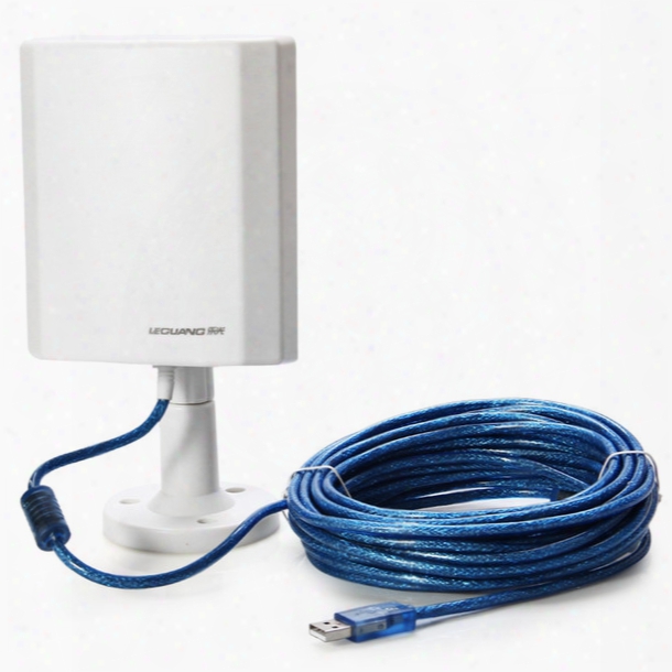 Wholesale- Leguang Lg -n120 Outdoor Usb 150mbps 2.4g Wifi Wireless Usb Adapter With Built-in Antenna 10m Cable