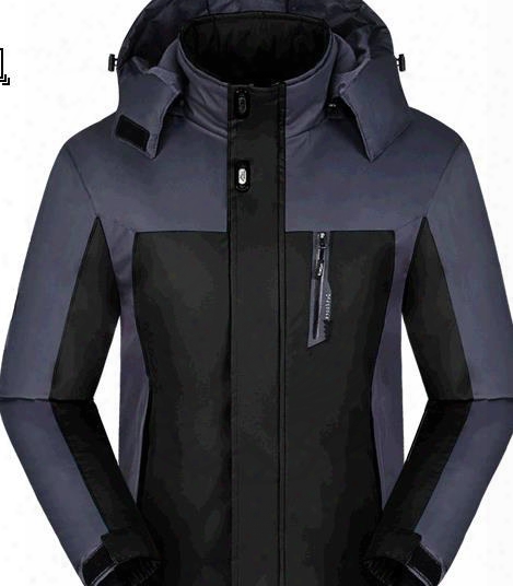 Winter Hot Style Outdoor Man Ski-wear, Wind Proof To Keep Warm And More Wool Ccoat Old Cotton-padded Jacket