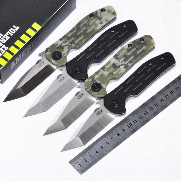 Zero Tolerance Zt0620 Zt G10 Tactical Folding Knife Tanto Blade Outdoor Camping Hunting Survival Combat Rescue Pocket Knife Utility Gift Edc