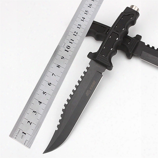 2017 New Free Shipping Outdoor Self-defense Tactical Combat Fixed Knives High Hardness Ccamping Survival Fruit Straight Tools Hunting Knife