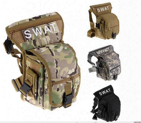 600d Tactical Outdoor Sport Ride Leg Bag Special Waterproof Drop Utility Thigh Pouch Holster