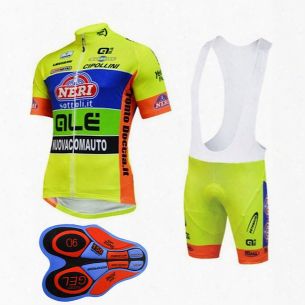 Ale 2017 Quick Dry Cycling Jersey Bike Cycling Clothing Breathable Bicycle Bicycle Short Sleeve Bib Shorts Set For Outdoor Sports F1302