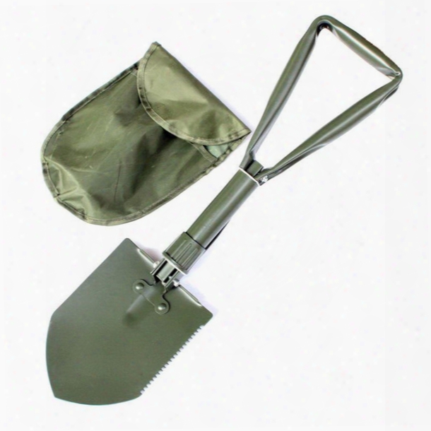 Army Military Portable Folding Spade Shovel Pick Axe Camping Metal Detecting Camping Equipment Outdoor Survival Edc Multi-tool