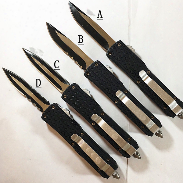 Brand Micro A07 High Hardness Quality Outdoor Multi-functional Portable Pocket Tactical Automatic Knife Spring Expansion Tool Hot Knife