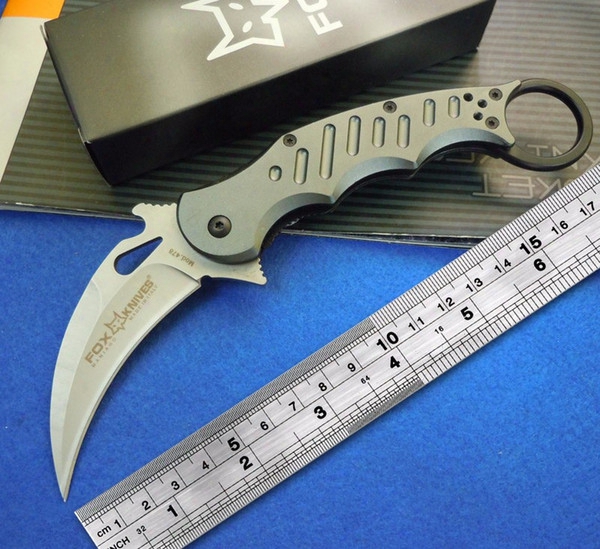 Fox Karambit Knife Fighting Claw Knives Fight Hunting Knife 440c Blade Outdoor Camping Survival Tactical Pocket Hunting Knife