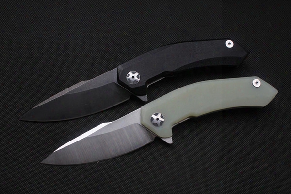 Free Shipping High Quality China Monkey Folding Knife Zt0095, Blade440c(stain/black),handle G10,outdoor Camping Hunting Hand Tools,wholesale