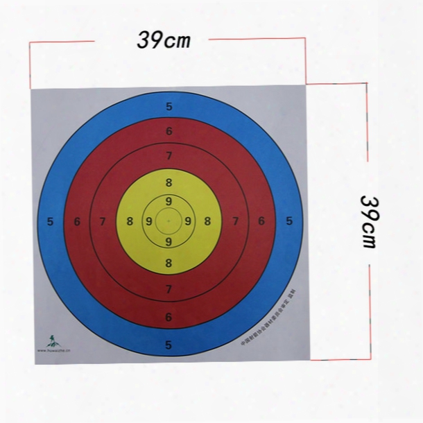 Hot Sale All Mini Crossbow 10 Pcs 39cm/58.5cm/24cm New Target Face Paper Shooting Practise Archery Bow Arrow Outdoor Sport