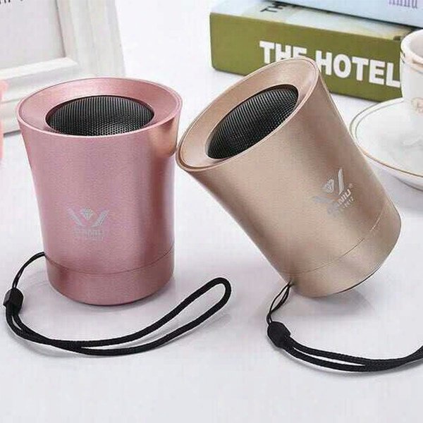 Hot Sale Mini Bluetooth Speakers Outdoor Wireless Speakers Handfree Mic Stereo Portable Speakers Tf Card Free Shipping With Retail Box