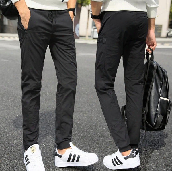 Hot Sale Summer Youth Stretch Outdoor Sports Male Casual Pants Trousers Slim Fashion Pm008 Men&#0399;s Pants