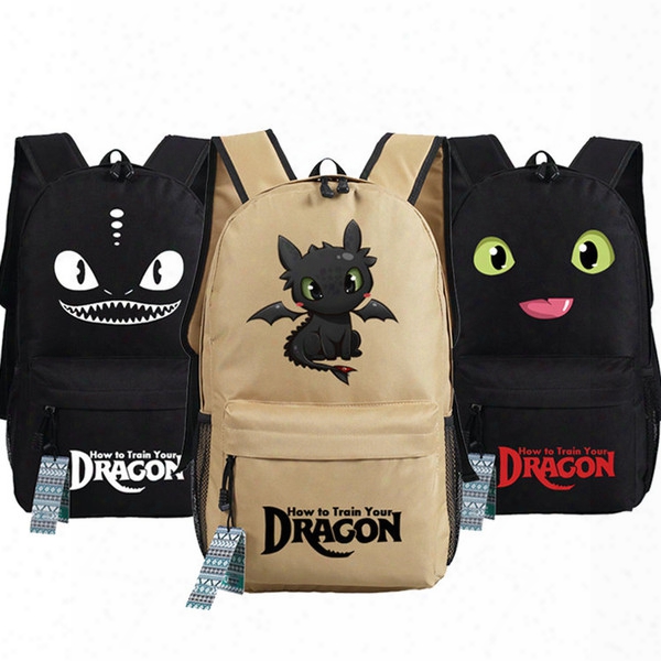 How To Train Your Dragon Backpack Film School Bag New Daypack Magic Schoolbag Outdoor Rucksack Sport Day Pack