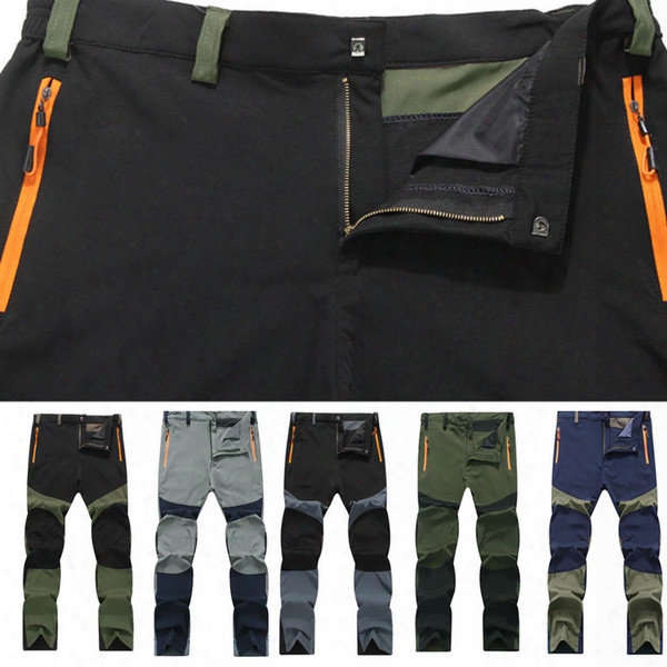 Men Sports Casual Windproof And Breathable Trousers Outdoor Hiking Cycling Climbing Trouser Tactica Lading Pants Cambat Wearable Trousers