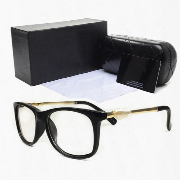Novel Goggle Outdoor Brand Designer Eyewear Fashion Mirror Clear Sunglasses Lady Women Black Shade Fashion Retro With Original Zipper Case