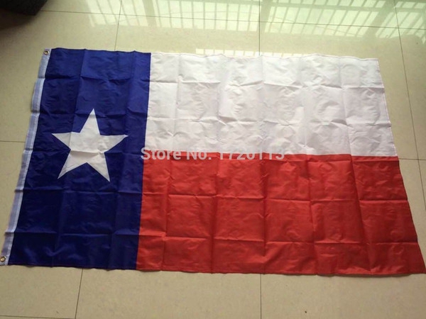 Outdoor Stardard Size 3 X 5 Feet 150x90cm Flying National Polyester Usa Texas State Flag,american Flag