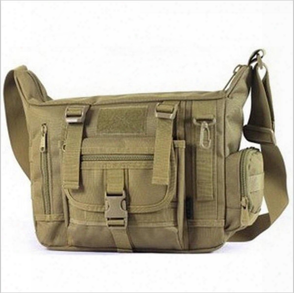 Outdoors Casual Military Tactical Bag Acu Cp Camouflage Army Green Mens Bag Hiking Travelling Sport Army Duffel Messenger Bag