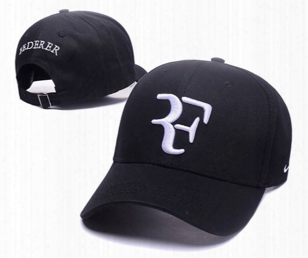 Roger Federer Hat Embroiderytennis Ball Cap Caps Strap Back Fashion Headwear Men Women Summer Beach Sun Hats Cool Outdoor Sports Hat