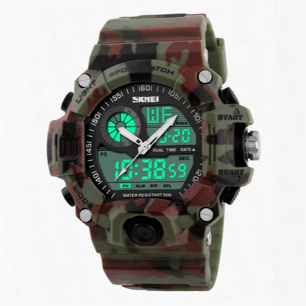 S-shock Men Sports Watches Led Digital Watch Fashion Brand Outdoor Waterproof Rubber Army Military Watch Relogio Masculino Drop Shipping